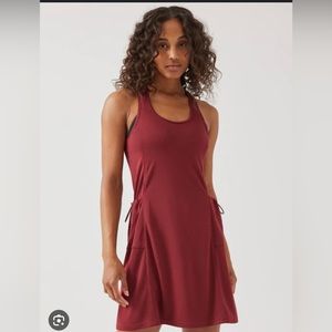 Outdoor Voices RecMesh Exercise Dress Maroon XL